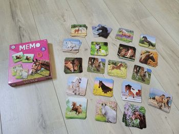 Jeu de mémoire Chevaux 