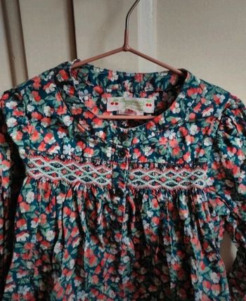 Blouse fleurs, Bonpoint, 3 ans