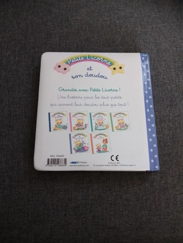 Livre - Petite Licorne et son doudou - photo numéro 3