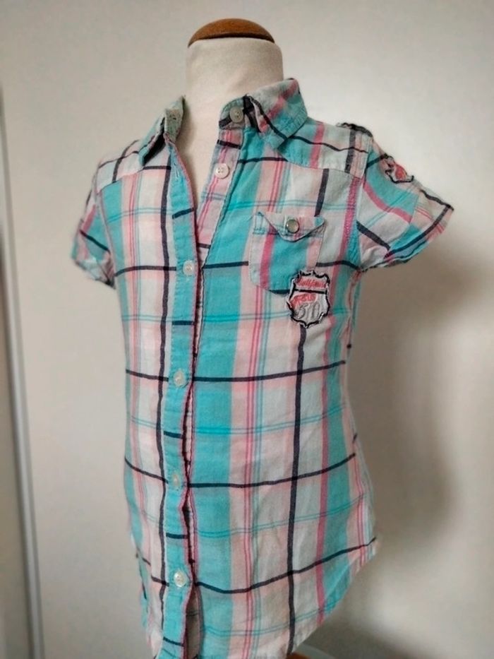 Chemisette carreaux - TAO - 5 ans