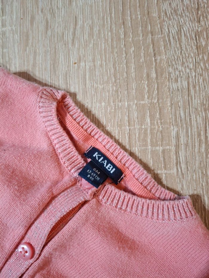 Gilet rose Avec paillette - photo numéro 2