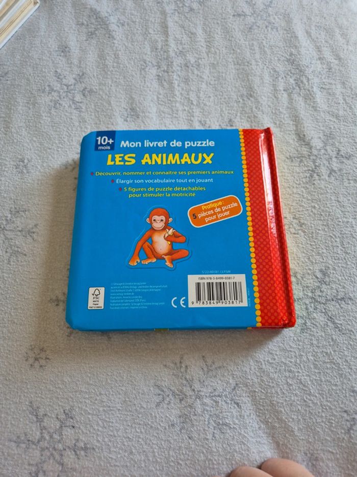 Livre les animaux puzzle - photo numéro 2