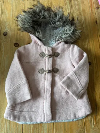 Manteau rose Zara