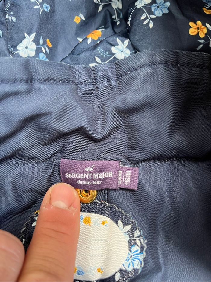 Manteau bleu marine - photo numéro 4