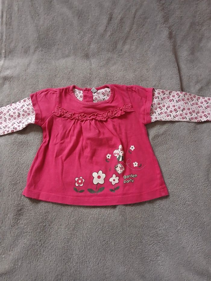 Ensemble short hiver 12 mois fille - photo numéro 2