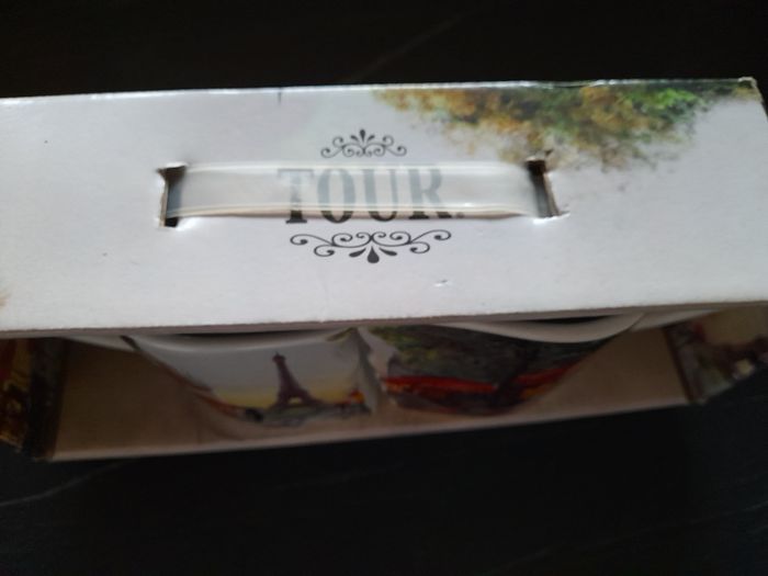 Duo tasses "Paris" - photo numéro 2