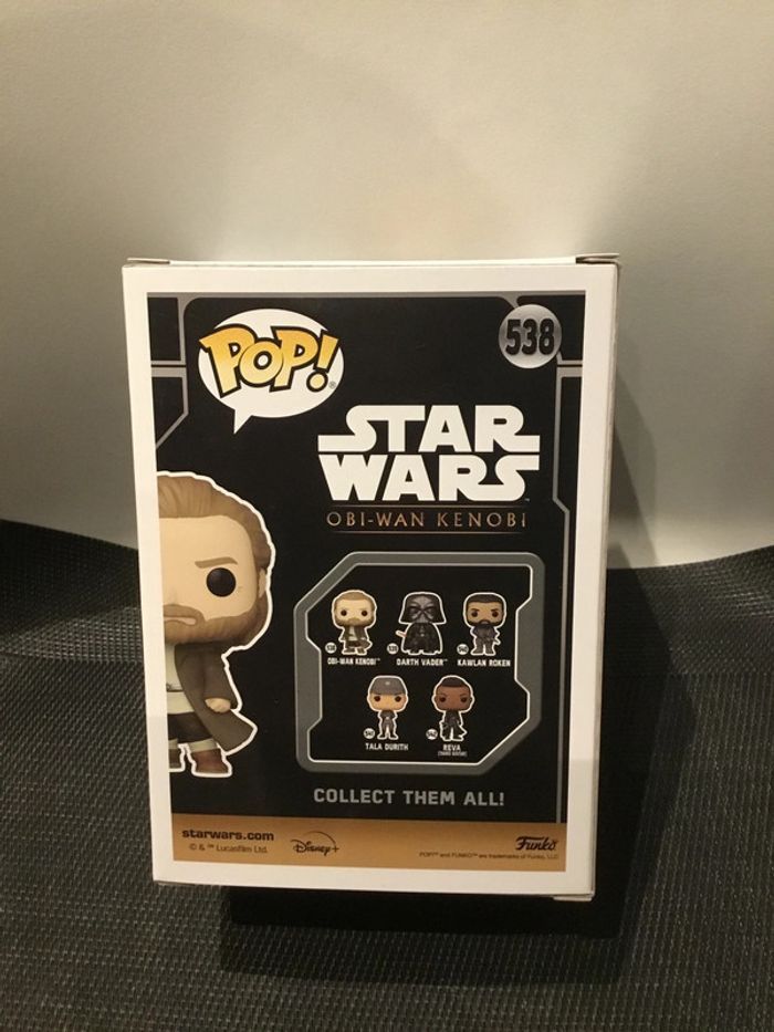 Figurine Funko pop Star Wars Obi-wan Kenobi 538 neuf - photo numéro 6