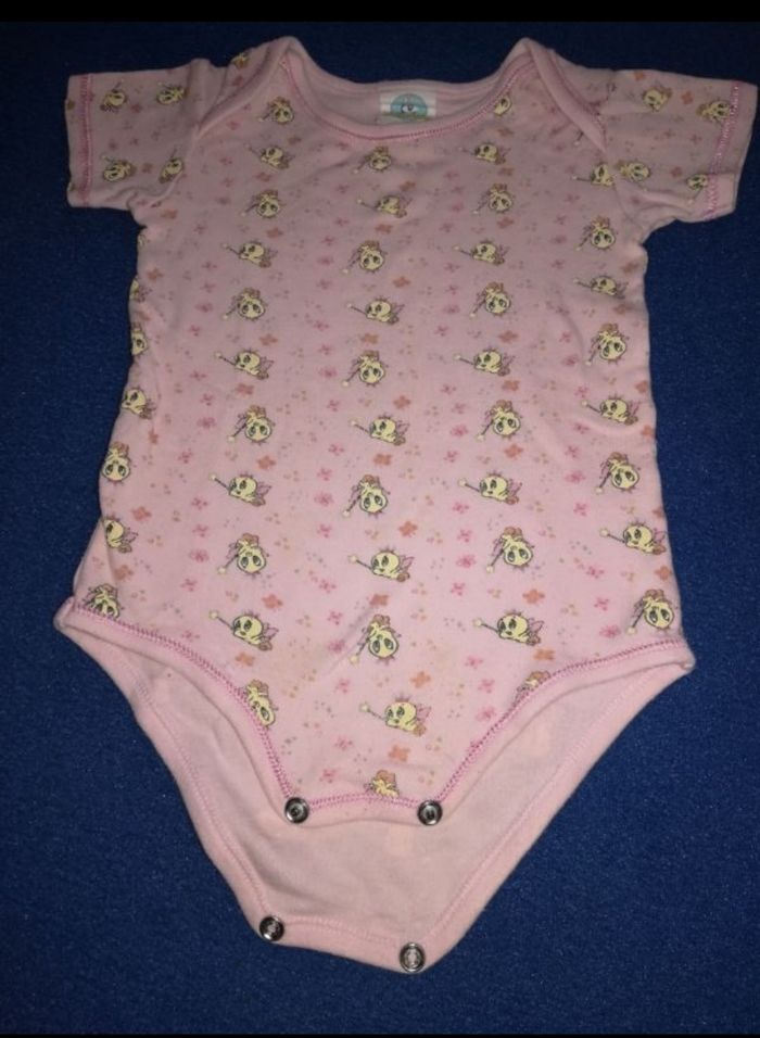 Lot de 2 bodies fille 6 mois - photo numéro 2