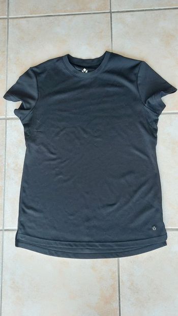 T-shirt sport noir fille Even&Odd taille S