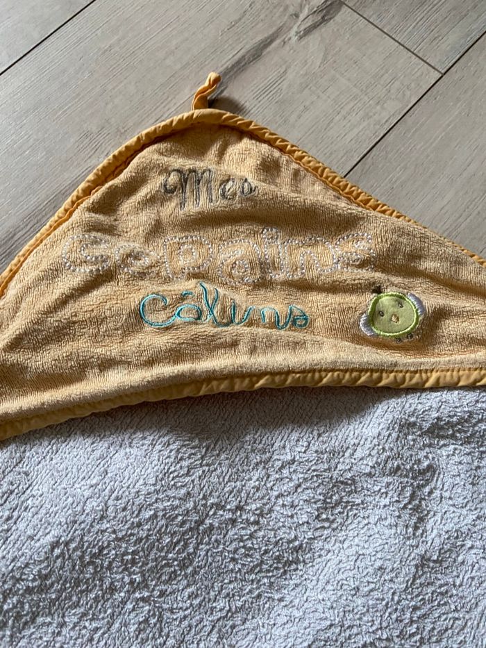 Sortie de bain orange