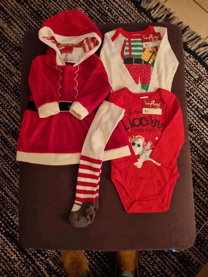 Tenue de Noel fille 6 mois