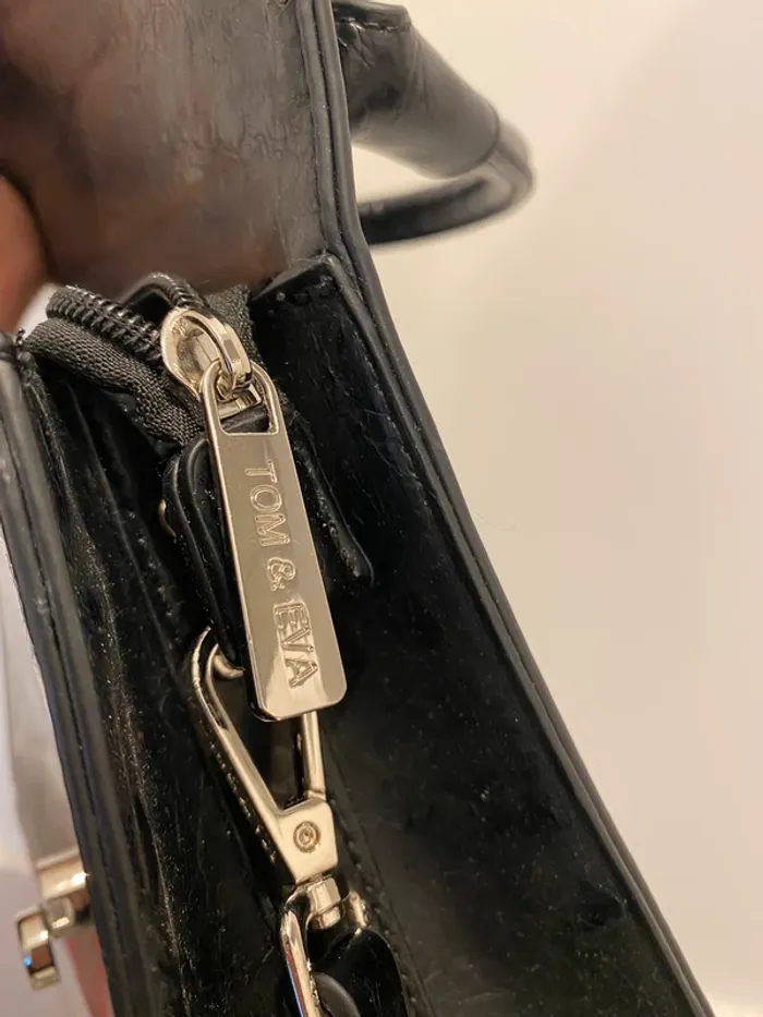 Petit sac à main en similicuir - photo numéro 11