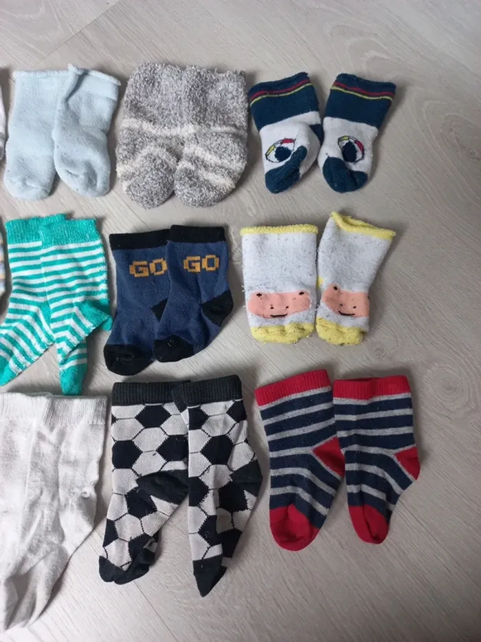 Lot de 15 paires de chaussettes garçon - photo numéro 2
