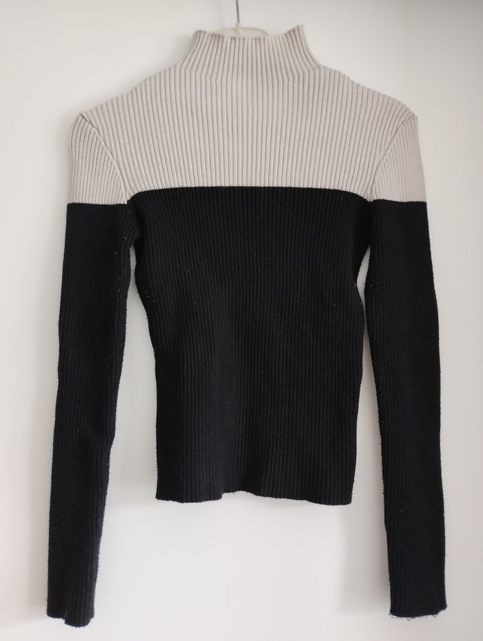 Pull col cheminée