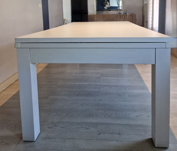 Table Billard Convertible Blanche 2 en 1 – Élégante & Pratique - photo numéro 6