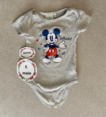Body Disney Mickey taille 6 mois