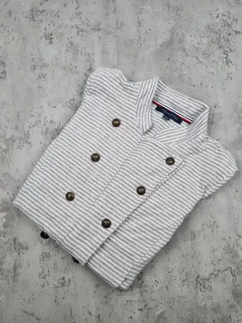 Veste officier Tommy Hilfiger rayée L Femmes