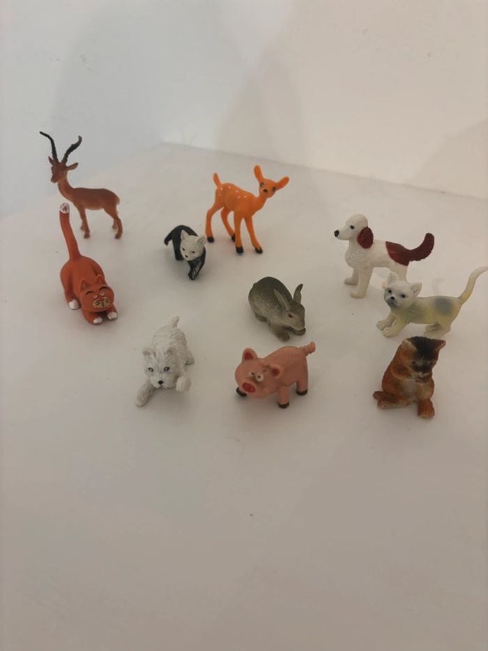 Animaux en plastique