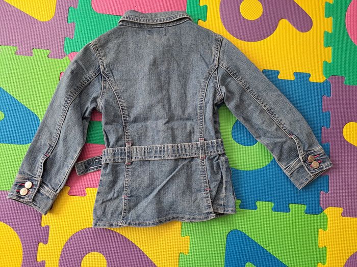 Veste en jean ceinturée KMG 4ans - photo numéro 4