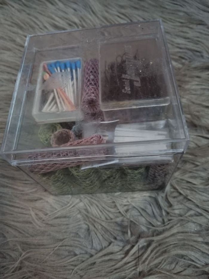 Bigoudis avec accessoires vintage