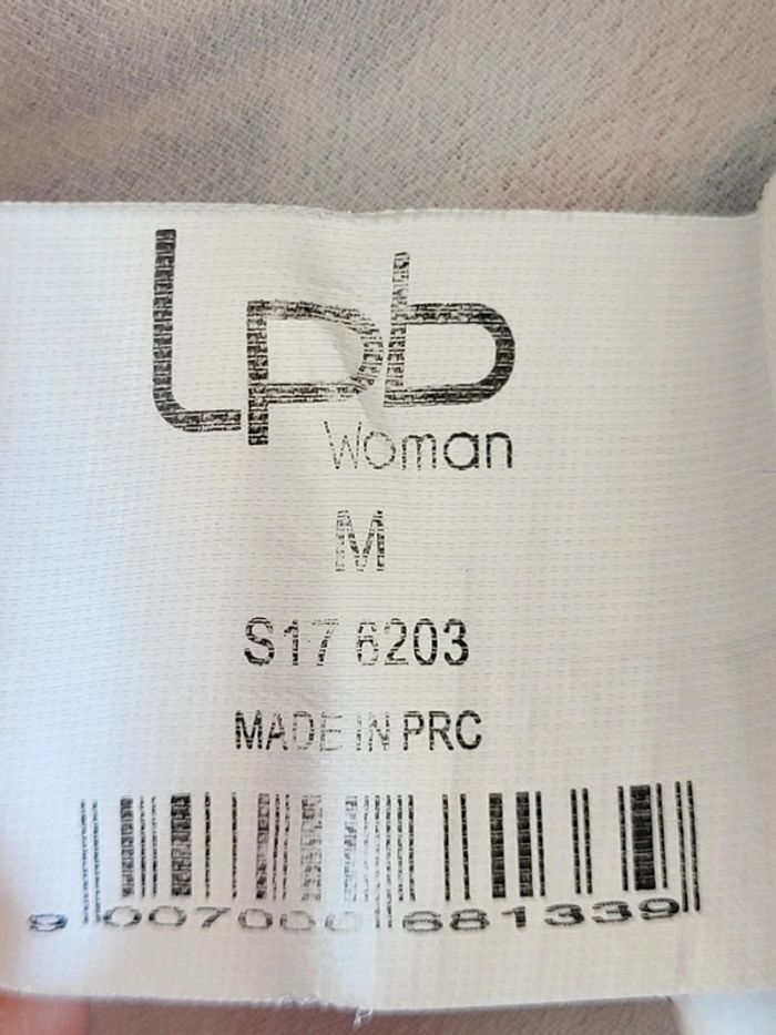 Robe sans manches à motifs rose écru bleu Lpb Taille M ou 38 - photo numéro 13