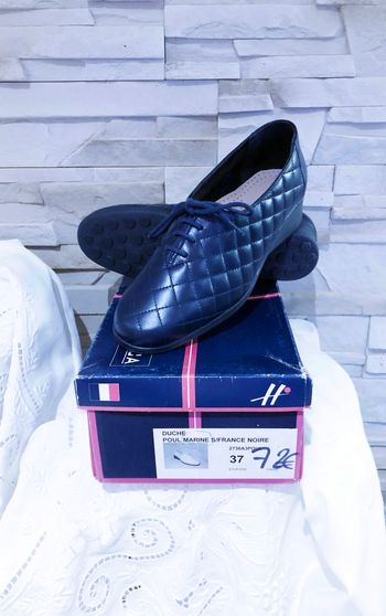 HIRICA - NEW -CHAUSSURES FEMME MARINE SURPIQÛRES RELIEFS POUR PIEDS SENSIBLES 37