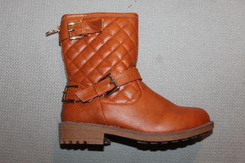 bottines marron caramel 33