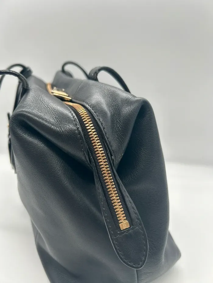 Sac à main Lancel cuir noir - photo numéro 4