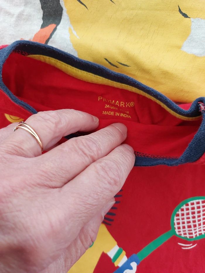 Lot 4 tee-shirts - photo numéro 5