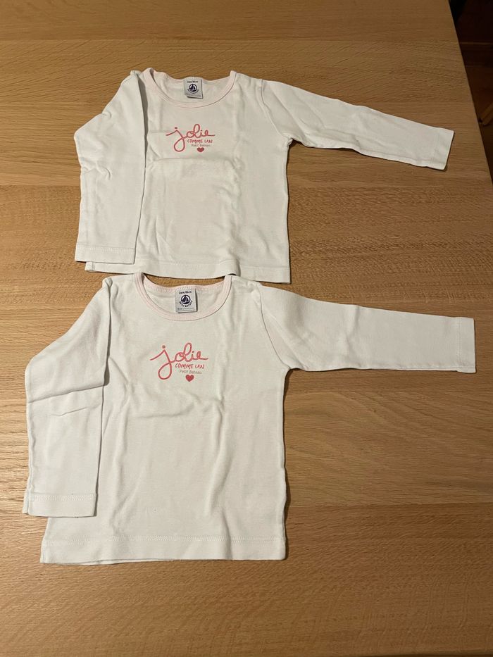 2 maillots de corps 24 mois