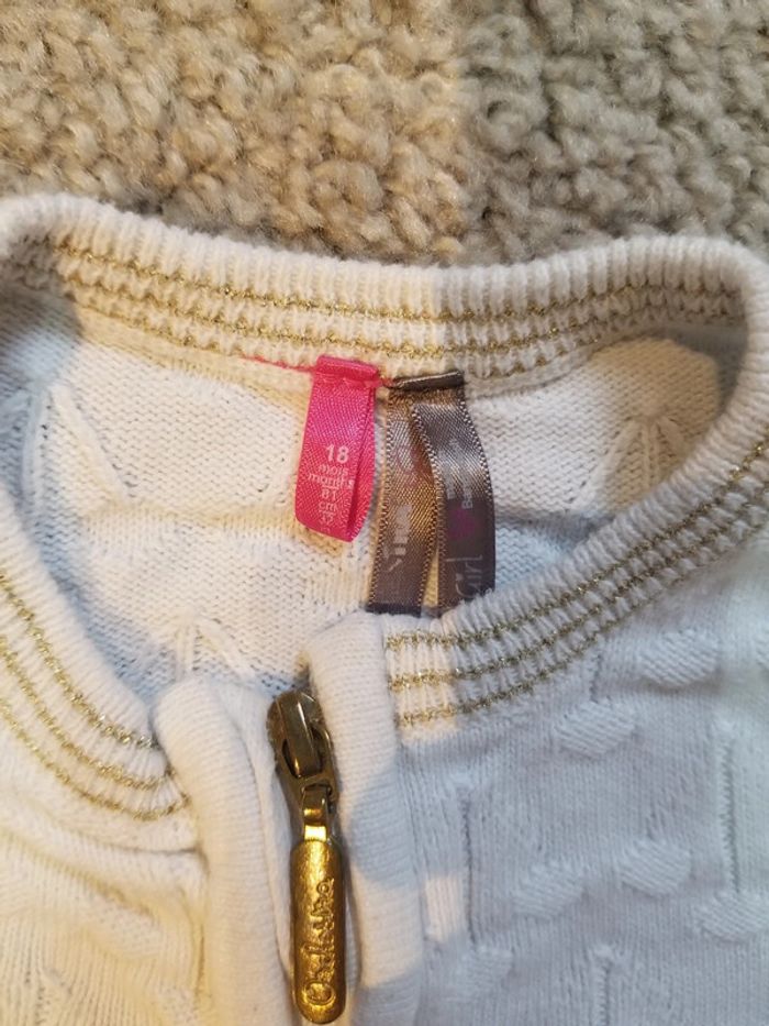 Gilet fille 18 mois TBE - photo numéro 5