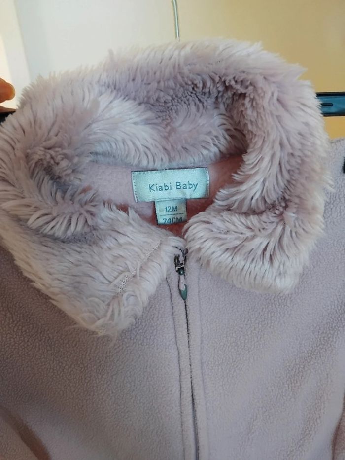 Veste polaire fille 12mois - photo numéro 2