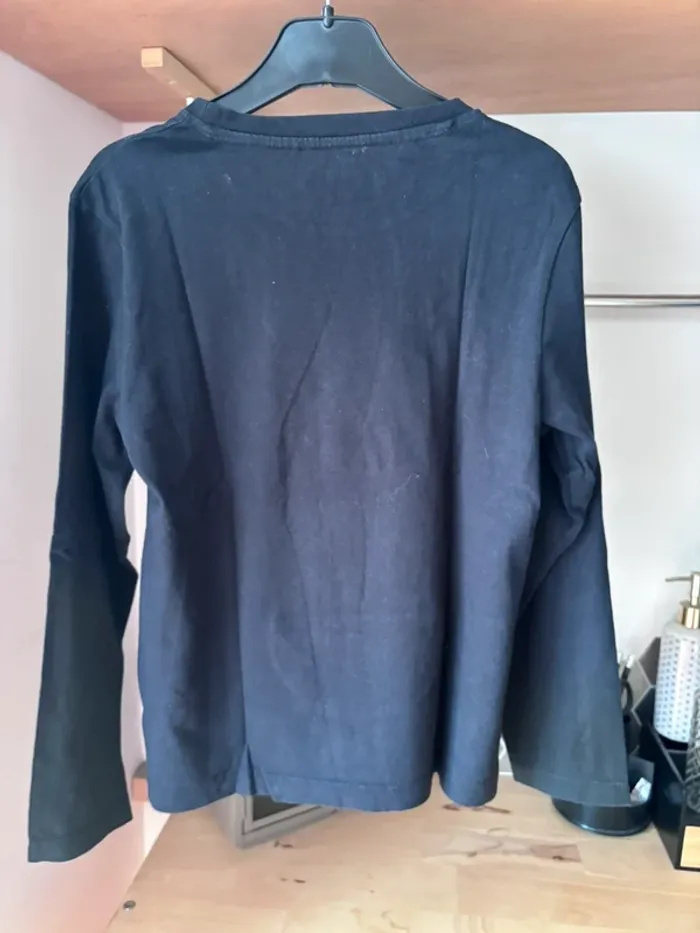 🦖 t-shirt ML noir • orchestra • 10 ans - photo numéro 5
