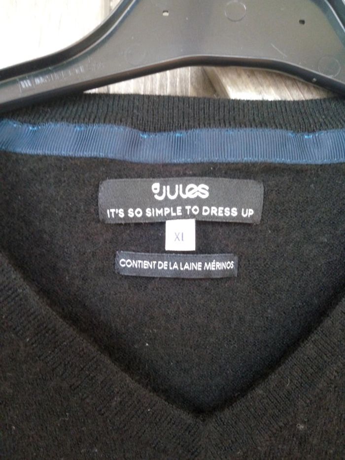 Pull laine mérinos taille 36/38 - photo numéro 2