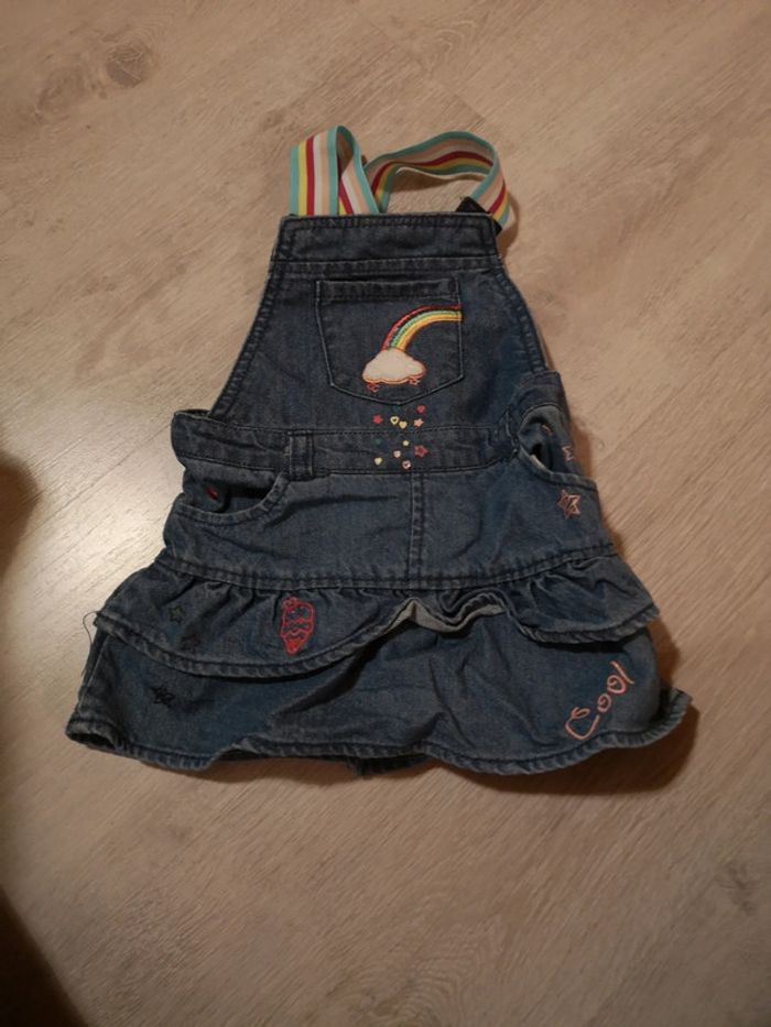 Robe bretelle jean