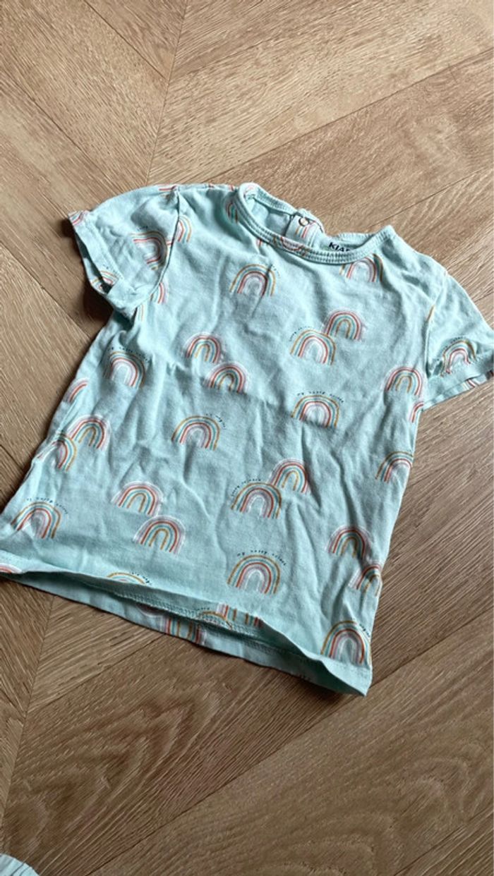 Ensemble t-shirt et short 12mois - photo numéro 2