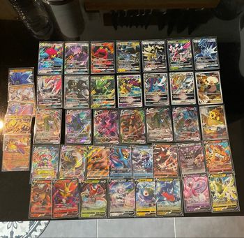 Lot de 42 cartes Pokémon GX Vstar AR Vmax V Ex chinoise