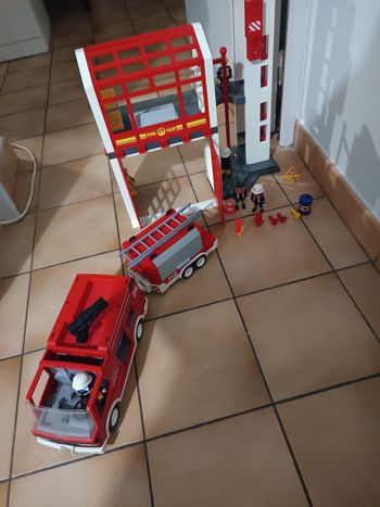 Lot playmobil pompier
