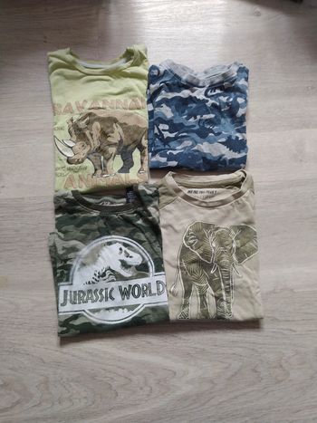 4 tee shirt 5 ans mc