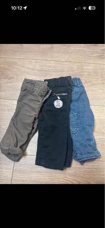 Lot pantalons