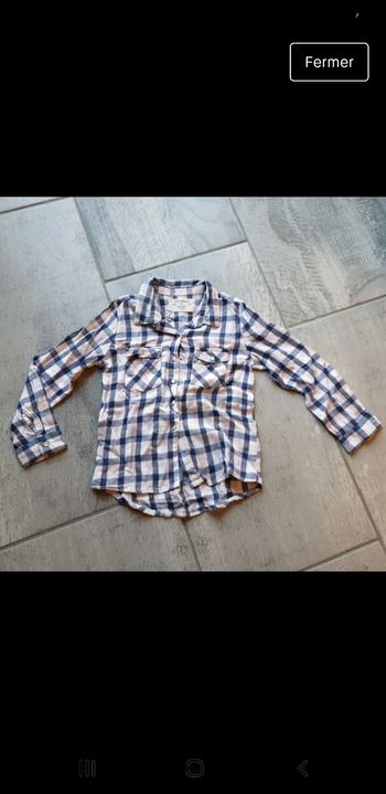 Chemise 4 ans