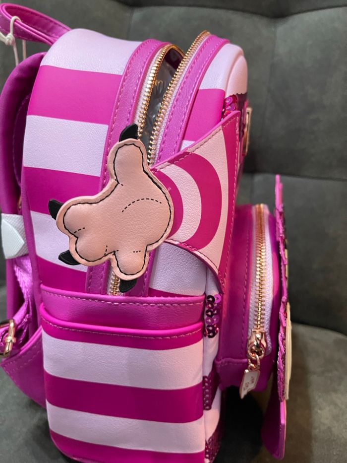 DISNEY - Cheshire Cat  sequins - Cosplay Mini Sac à Dos LoungeFly - photo numéro 4