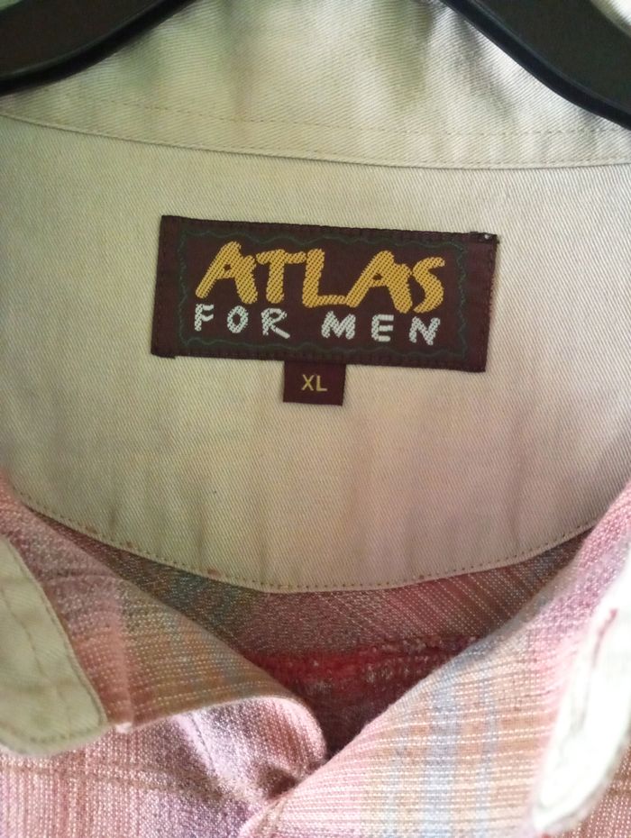 👨 Chemisette à carreaux, Atlas for Men, taille XL - photo numéro 2