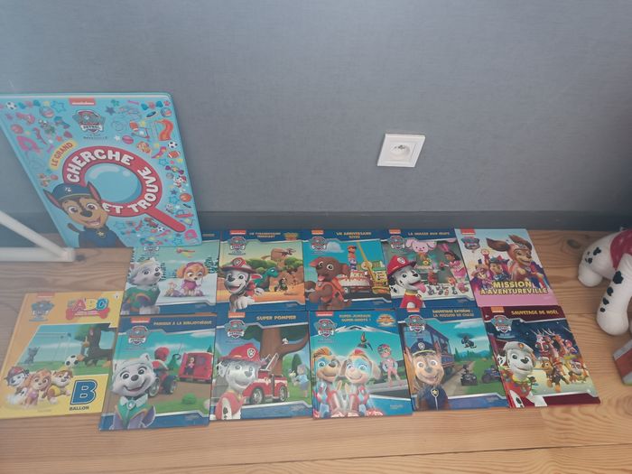 Lot Pat patrouille livres peluche memory neufs - photo numéro 2
