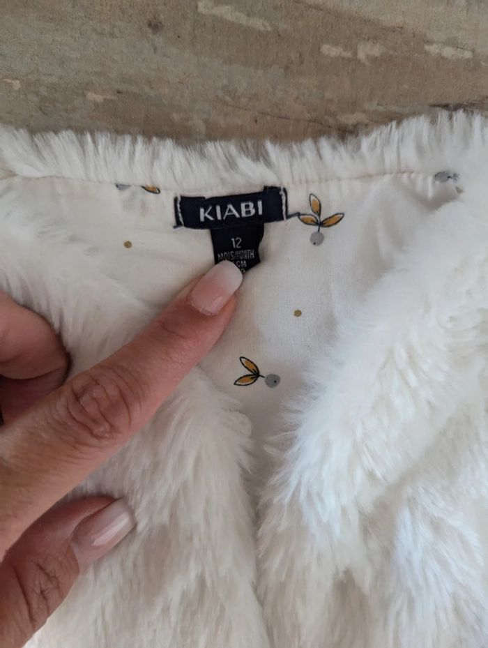 Jolie gilet sans manches 12 mois - photo numéro 2