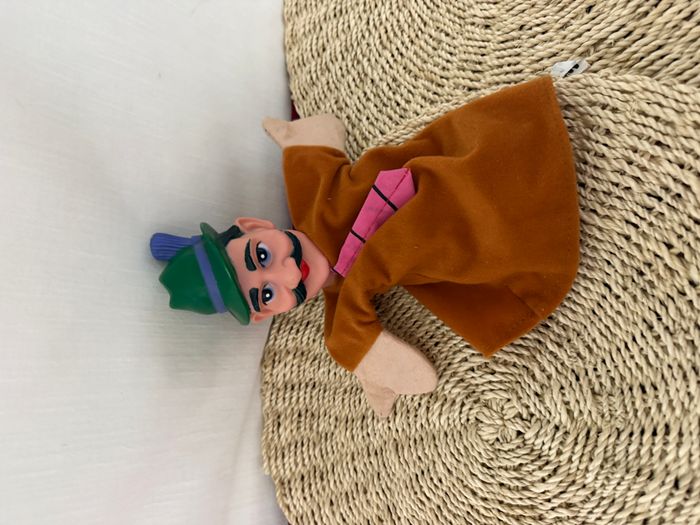 marionnette à main vintage en tissu et à tête en caoutchouc représentant Mr. Rogers - photo numéro 4