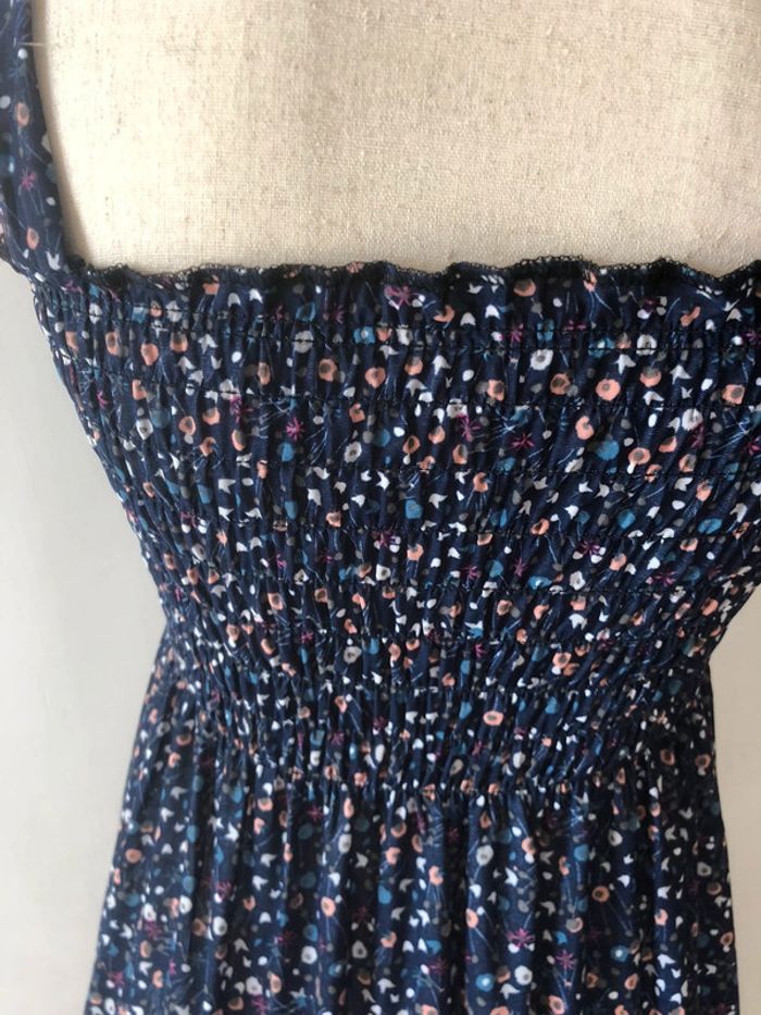 Sublime robe bleu longue bustier taille unique neuf - photo numéro 6