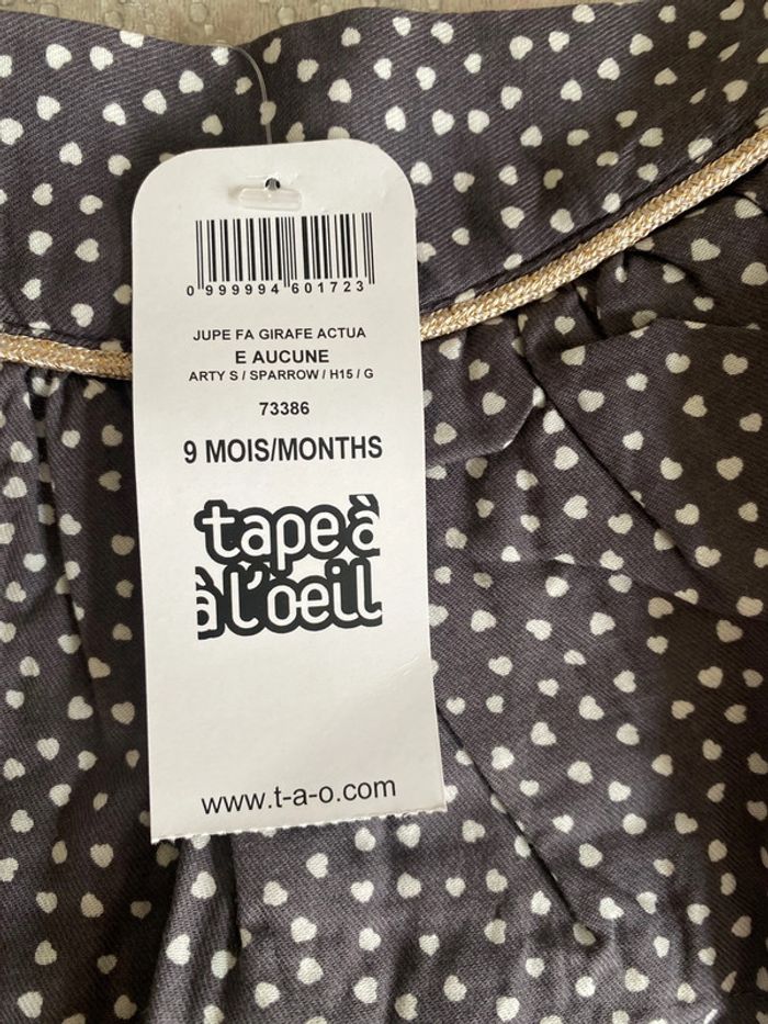 Jupe Tao taille 9 mois neuve - photo numéro 2