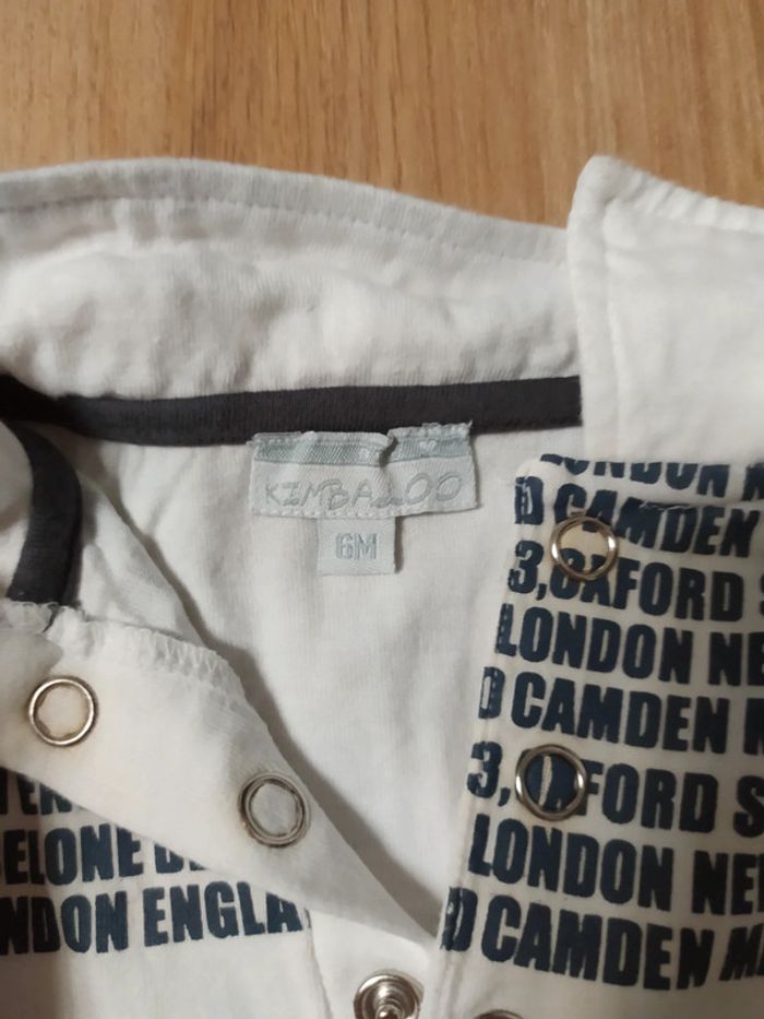 T-shirt kimbaloo 6 mois - photo numéro 3