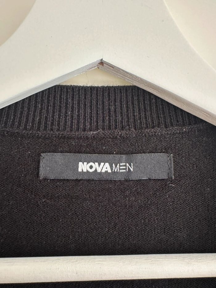 Gilet noir homme taille L fashion nova très bon état - photo numéro 2